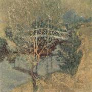 John Henry Twachtman The White Bridge, Spain oil painting artist